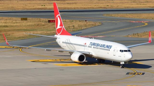 TC-JZH:Boeing 737-800:Turkish Airlines
